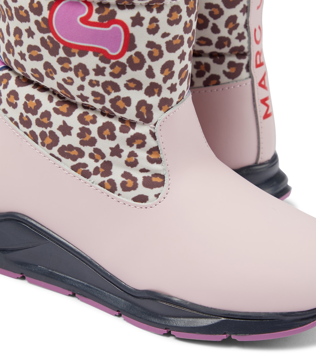 Leopard-printed snow boots | Marc Jacobs Kids