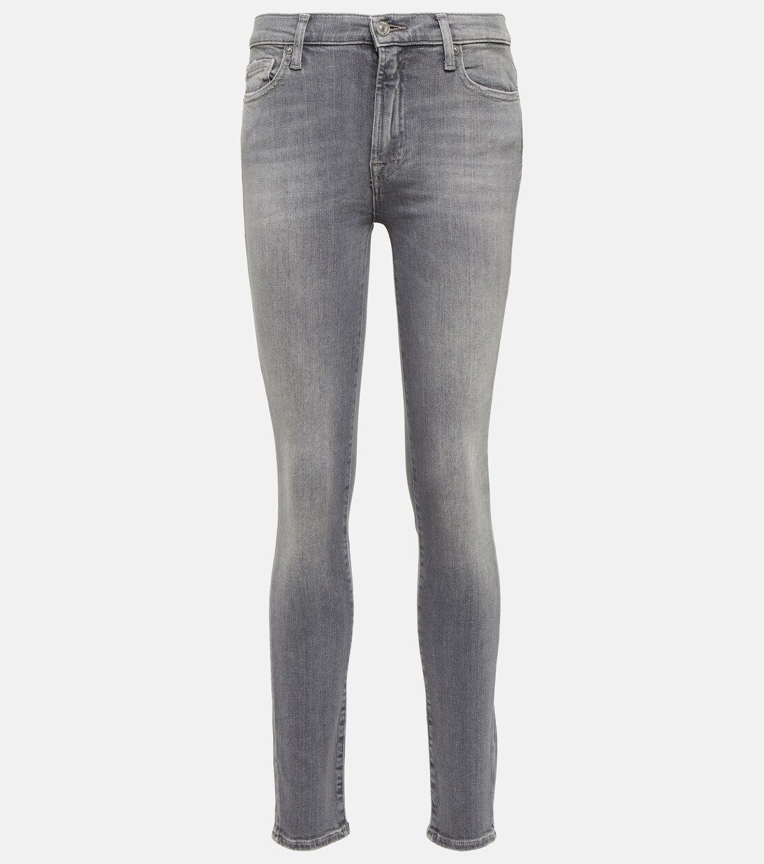 Mid-Rise Skinny Jeans Slim Illusion | 7 For All Mankind