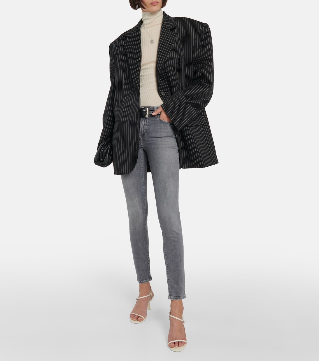 Mid-Rise Skinny Jeans Slim Illusion | 7 For All Mankind