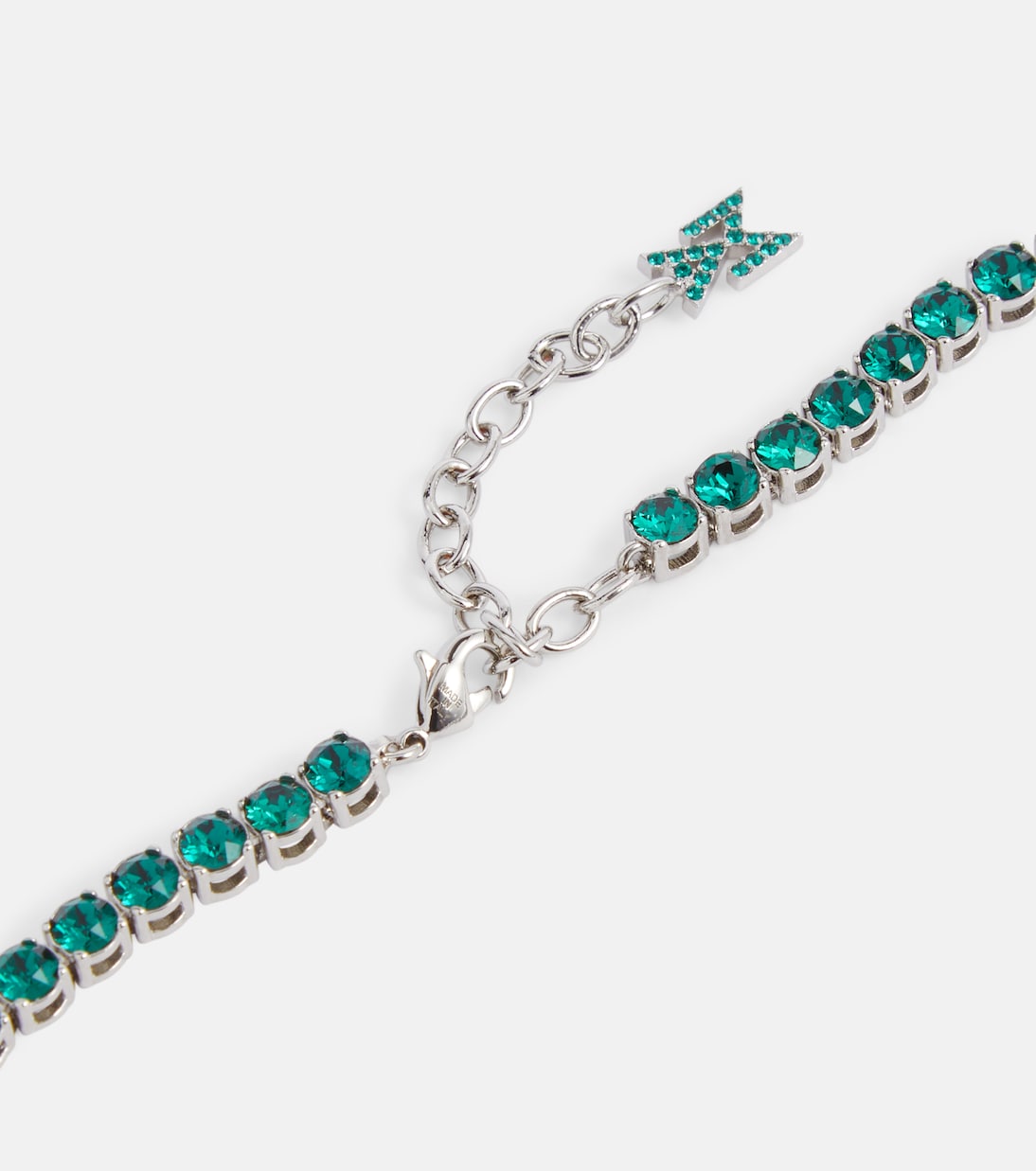 Halskette mit Kristallen | Amina Muaddi