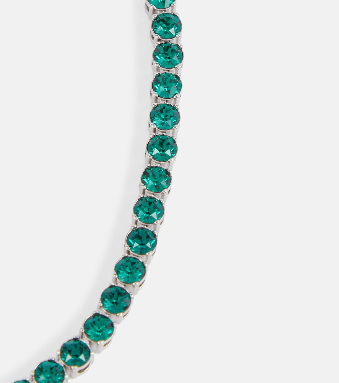 Halskette mit Kristallen | Amina Muaddi