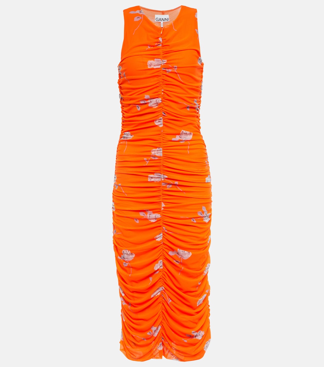 Bedrucktes Midikleid | Ganni