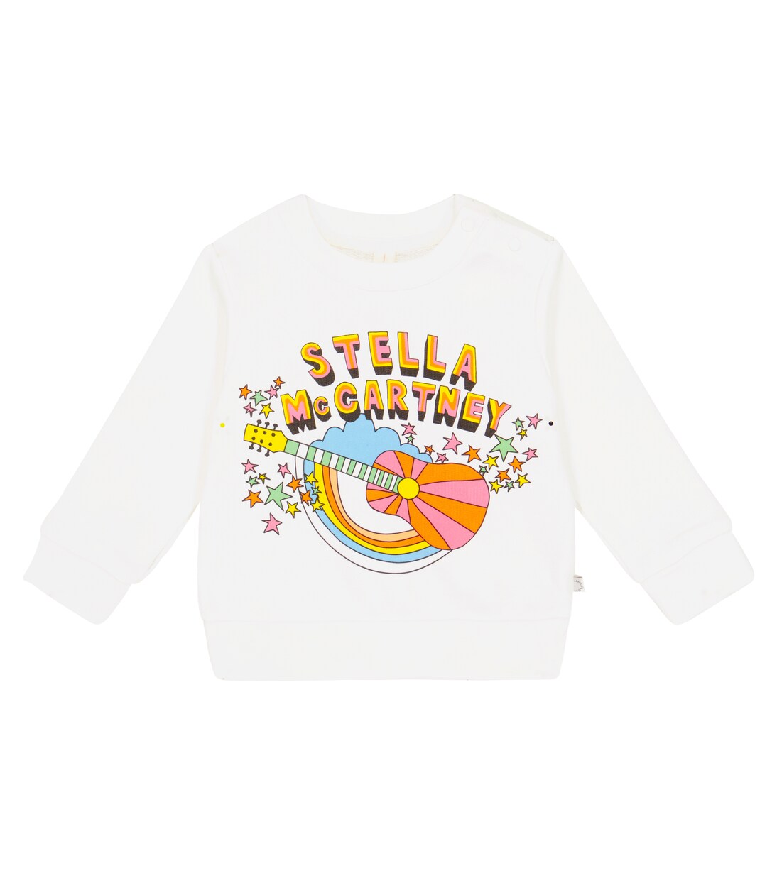 Baby printed cotton jersey sweatshirt | Stella McCartney Kids