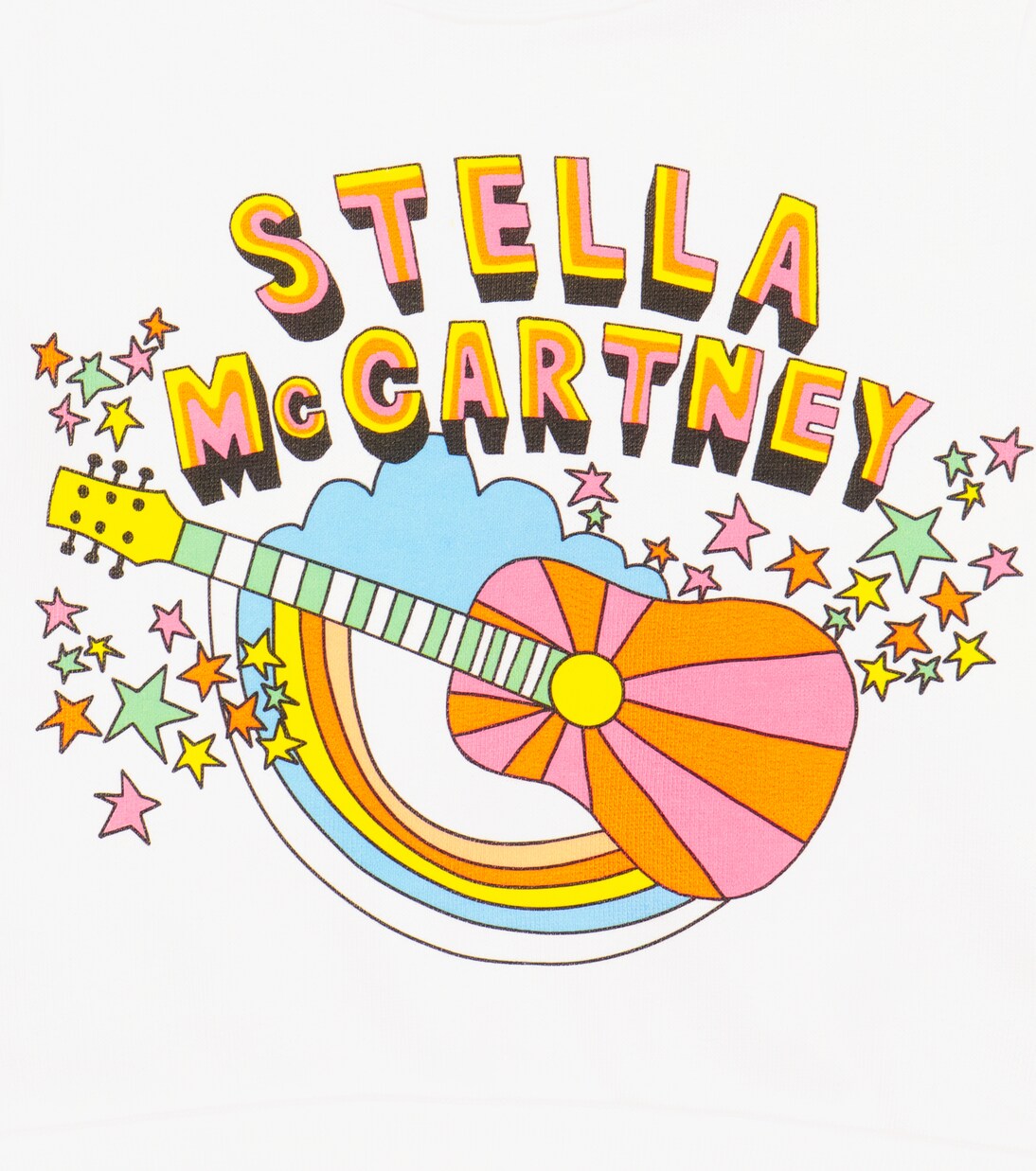 Baby printed cotton jersey sweatshirt | Stella McCartney Kids