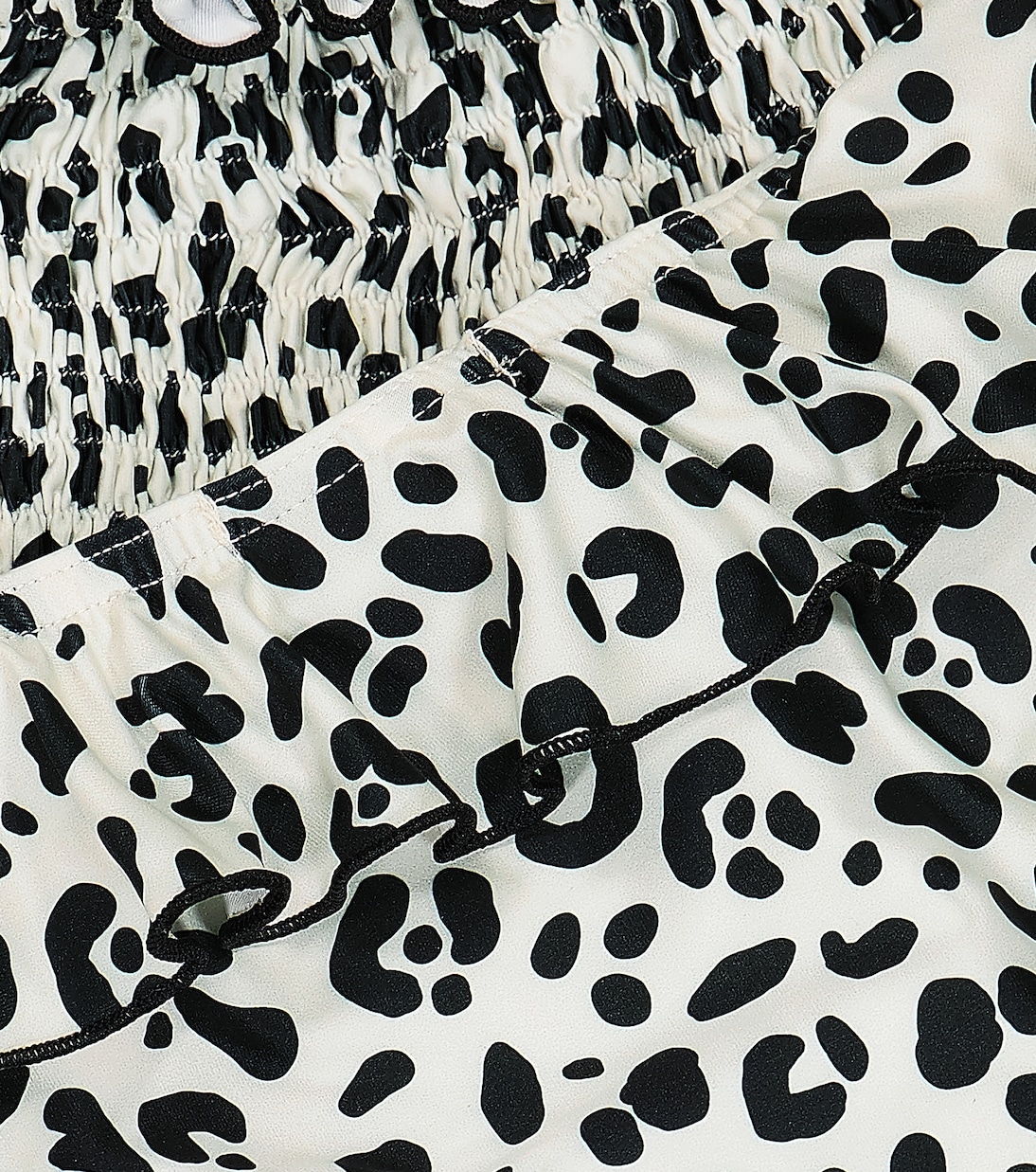 Amalfi printed smocked bikini set | Suncracy