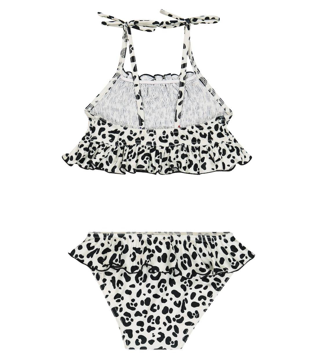 Amalfi printed smocked bikini set | Suncracy