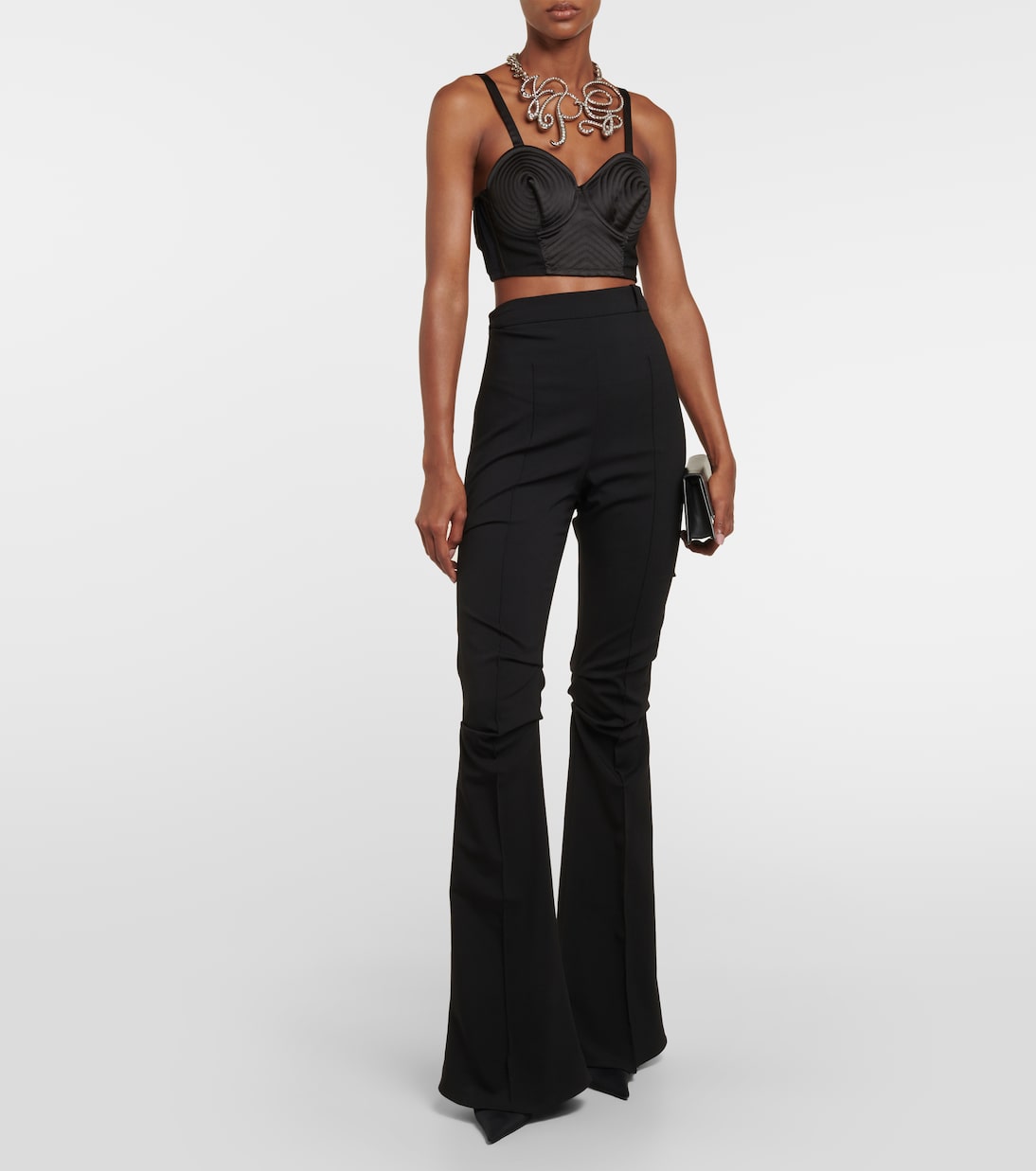 Bustier Conical in raso | Jean Paul Gaultier