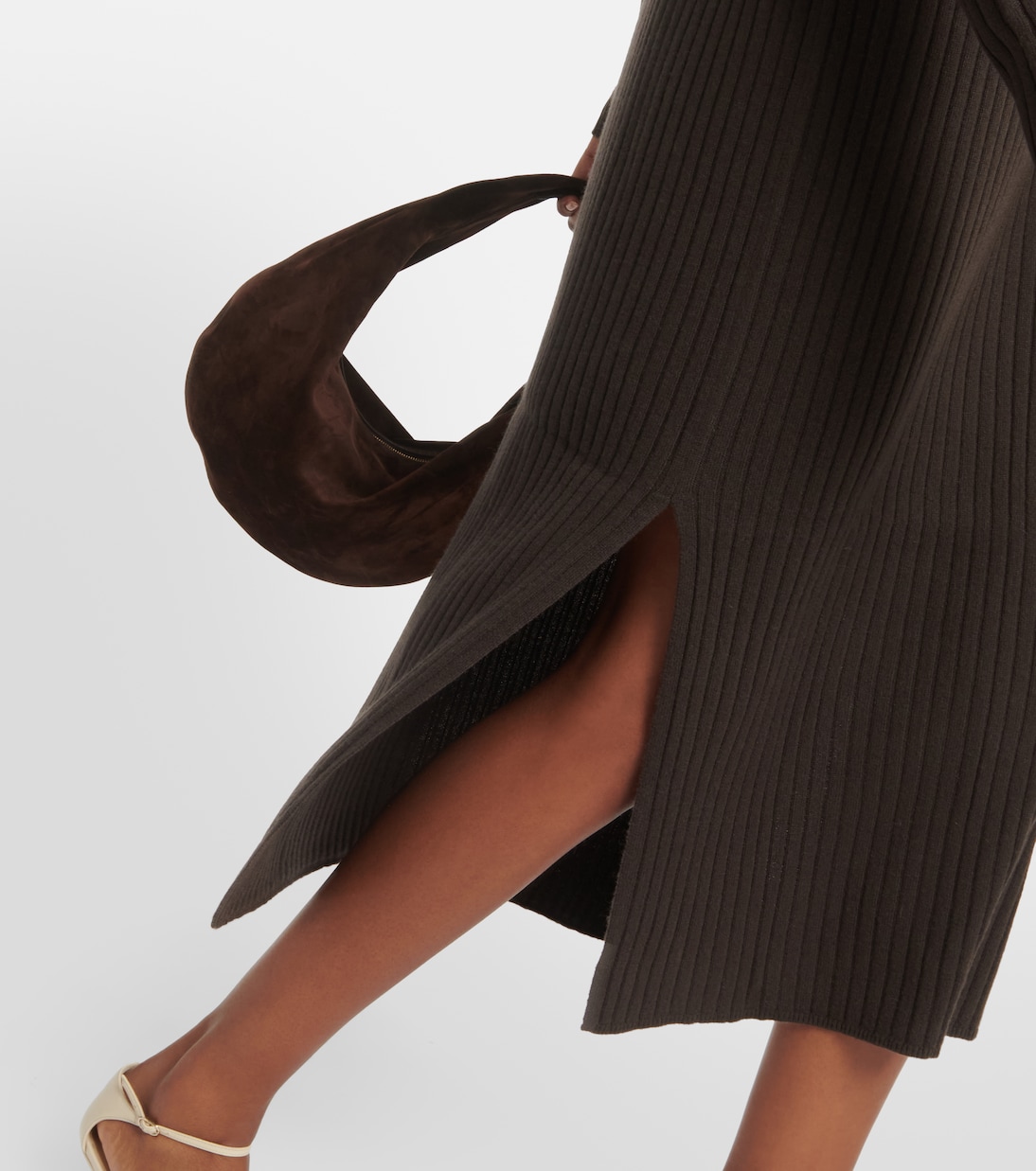 Turtleneck cashmere sweater dress | Jardin des Orangers