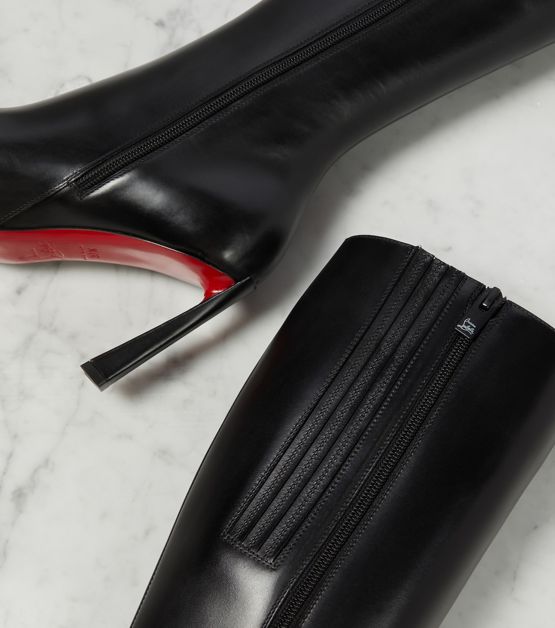 Botas altas Condora Botta 85 de piel | Christian Louboutin