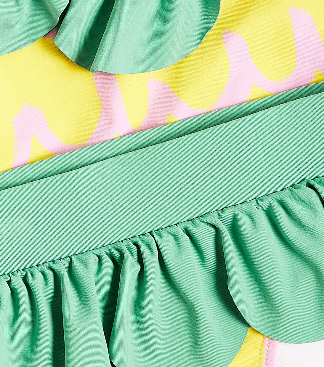 Printed ruffled bikini  | Stella McCartney Kids