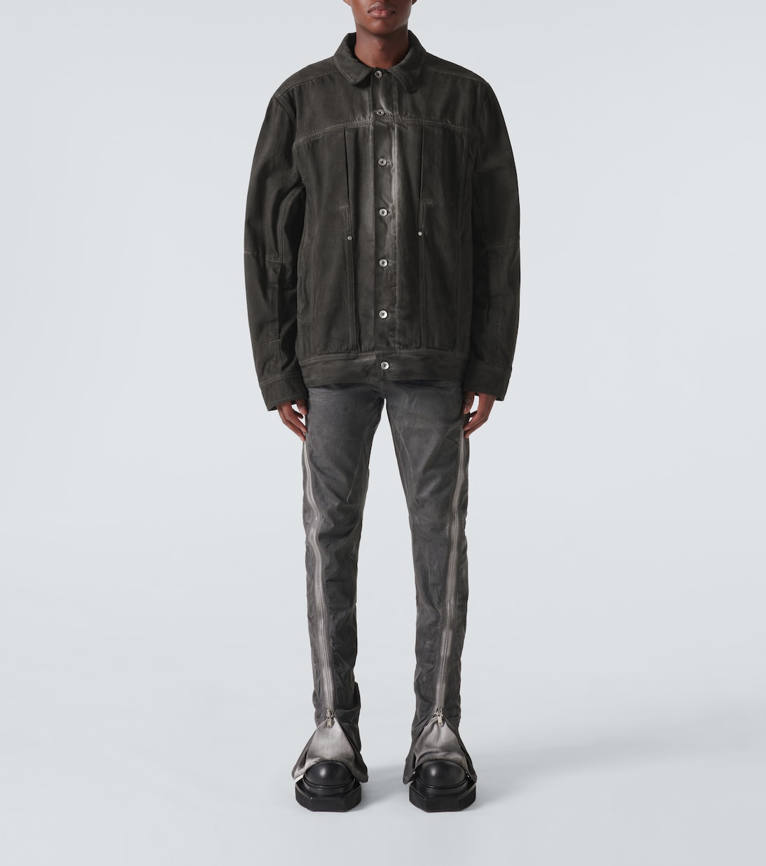 Sphinx Jumbo Worker denim jacket | Rick Owens