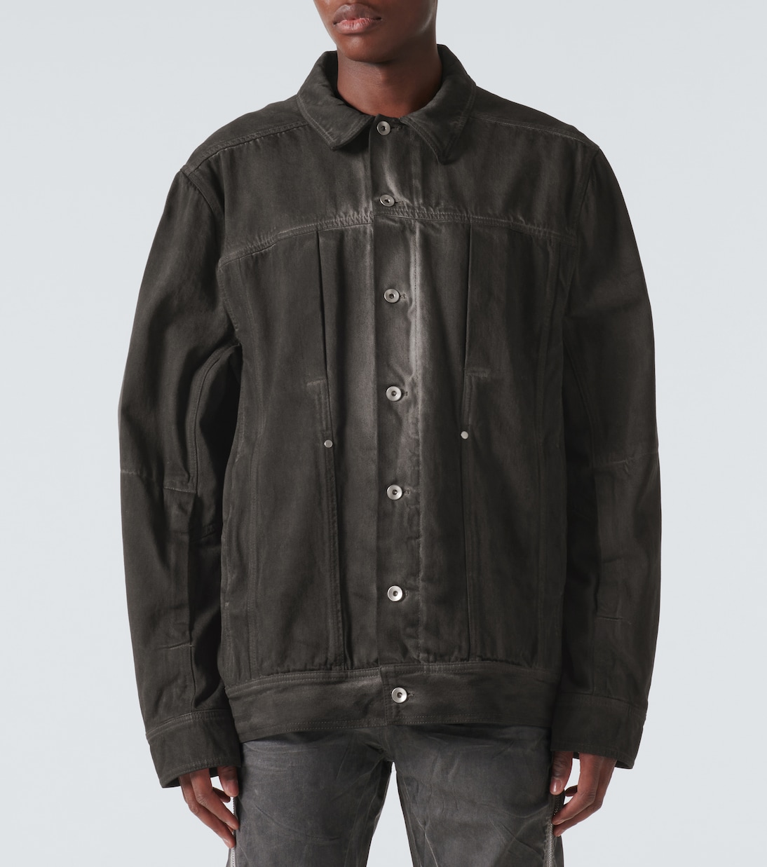 Sphinx Jumbo Worker denim jacket | Rick Owens