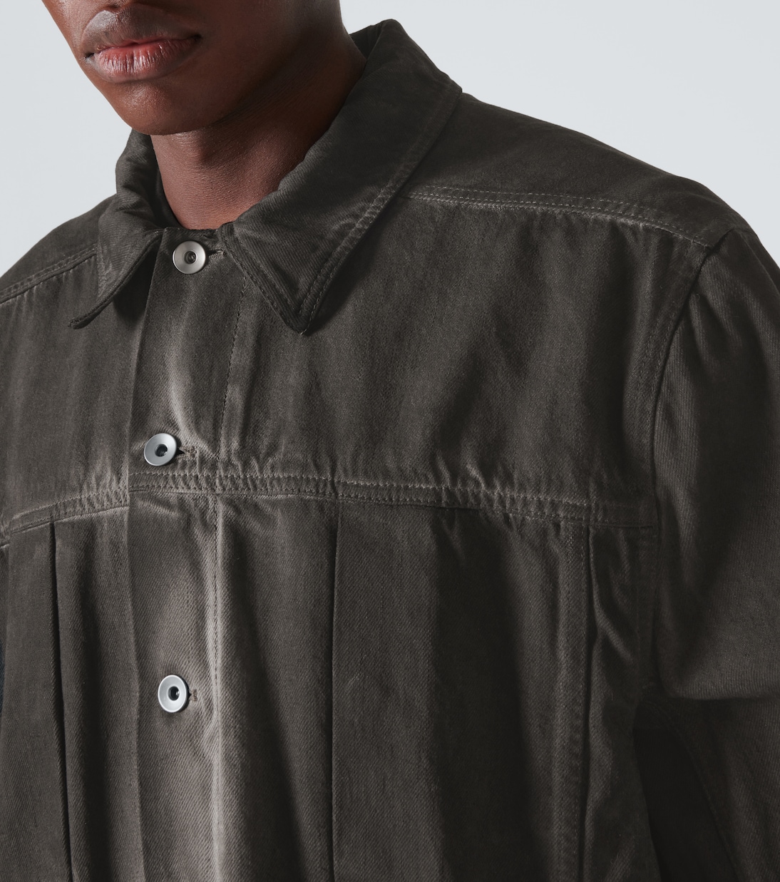 Sphinx Jumbo Worker denim jacket | Rick Owens