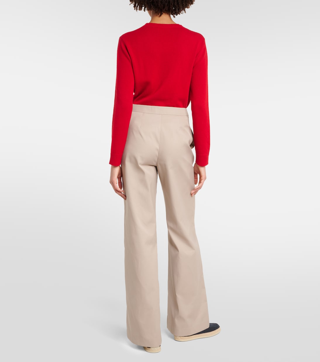 Pantalon ample à taille mi-haute | Tod's