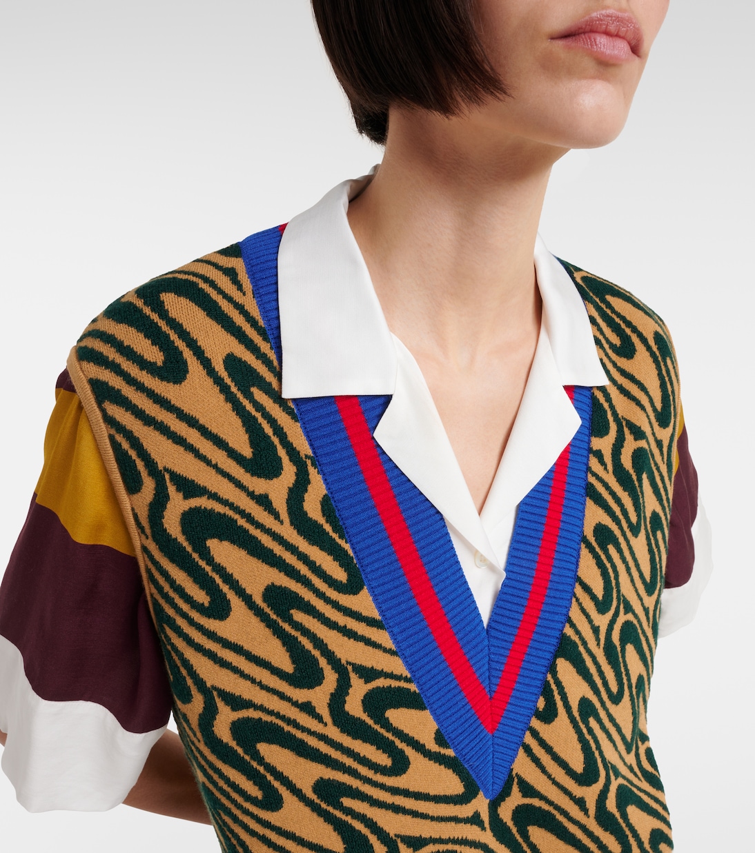 Intarsia midi dress | Dries Van Noten