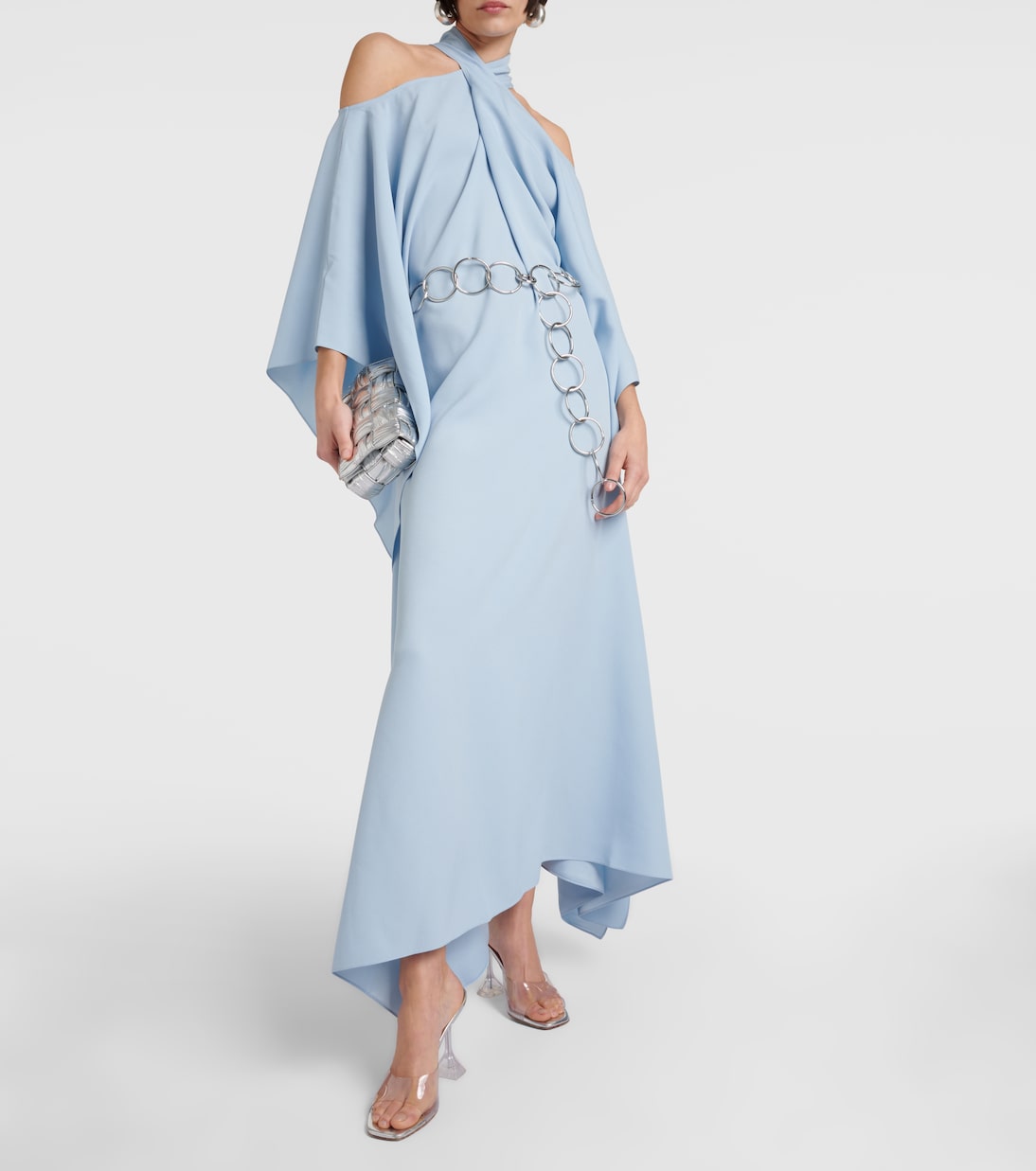 Mambo halterneck crêpe kaftan | Taller Marmo
