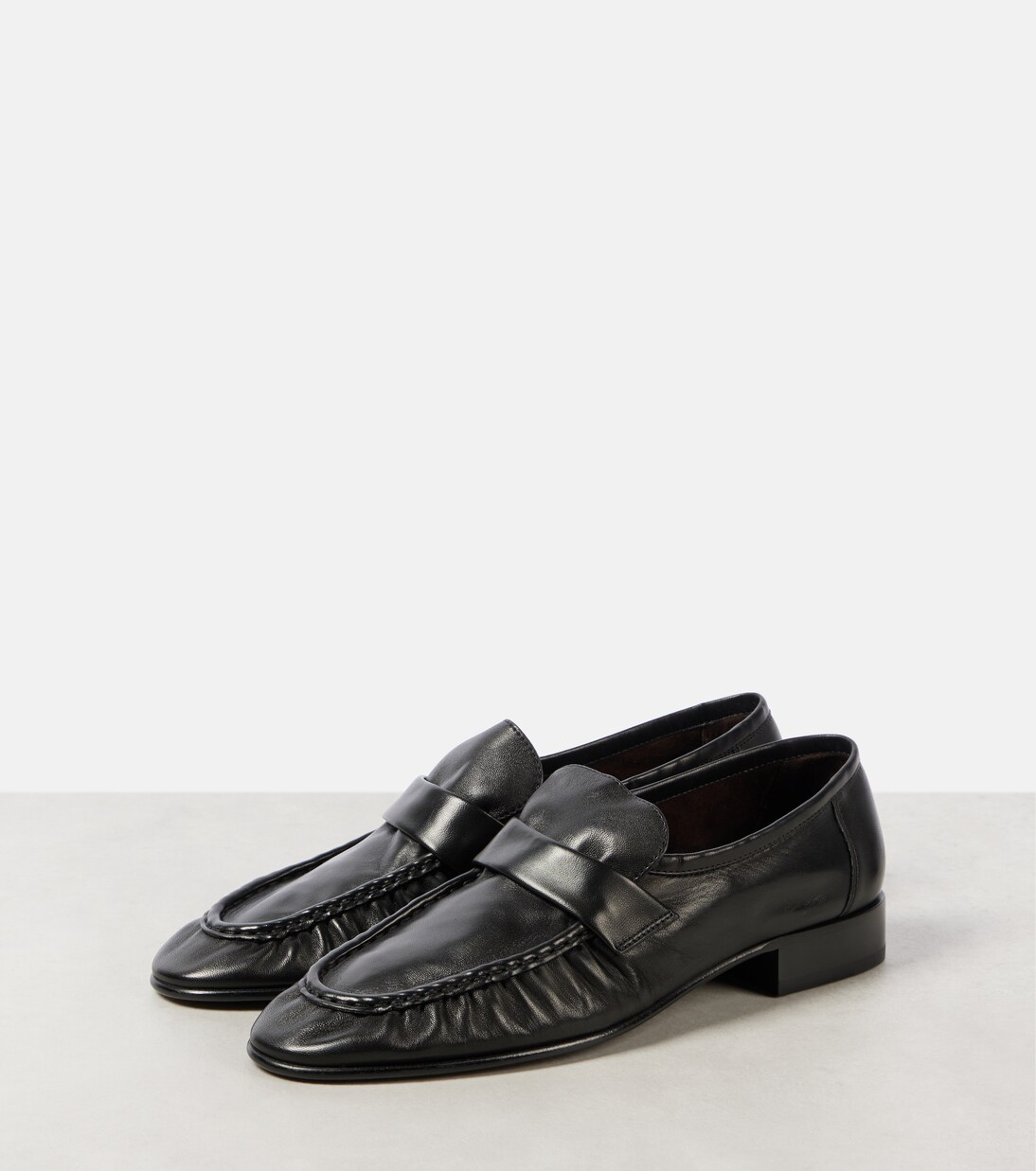 Leather loafers | The Row