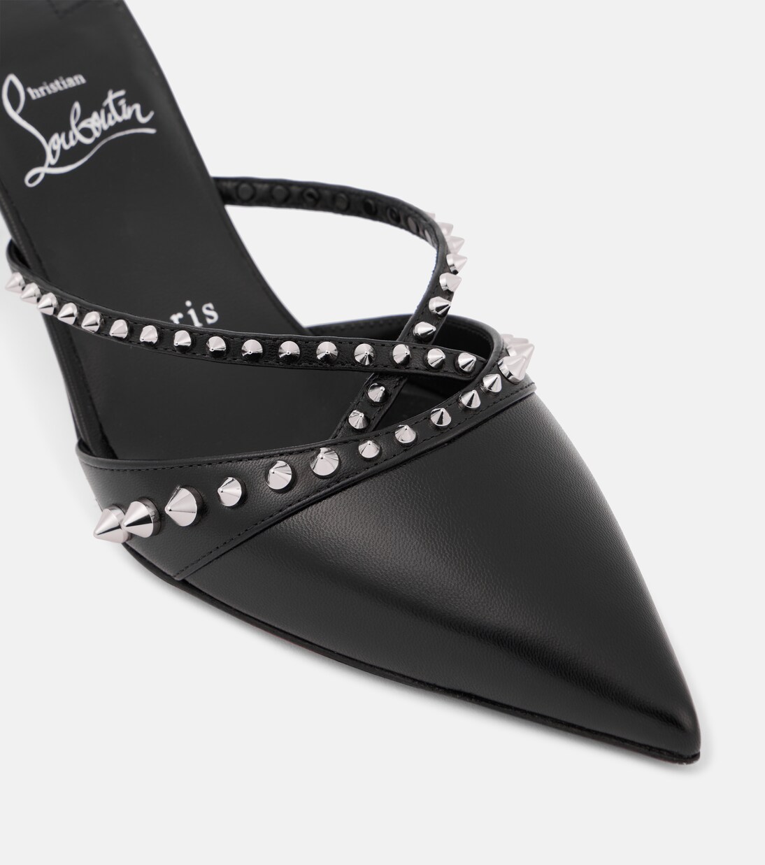 Tatoosh 70 studded leather mules | Christian Louboutin