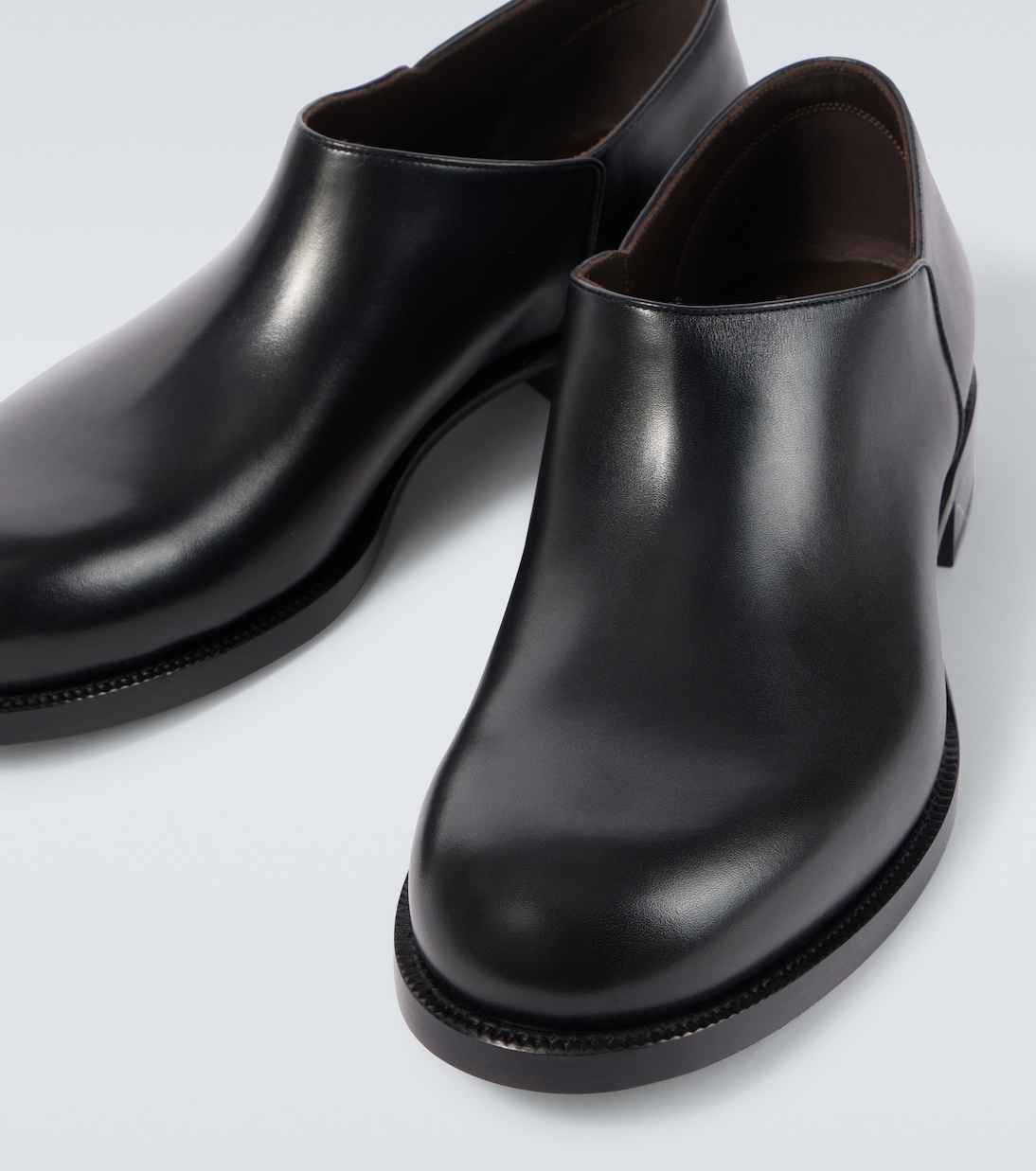 Nobilis leather ankle boots | The Row