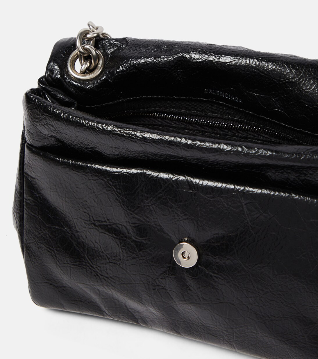 Monaco Mini BB leather shoulder bag | Balenciaga