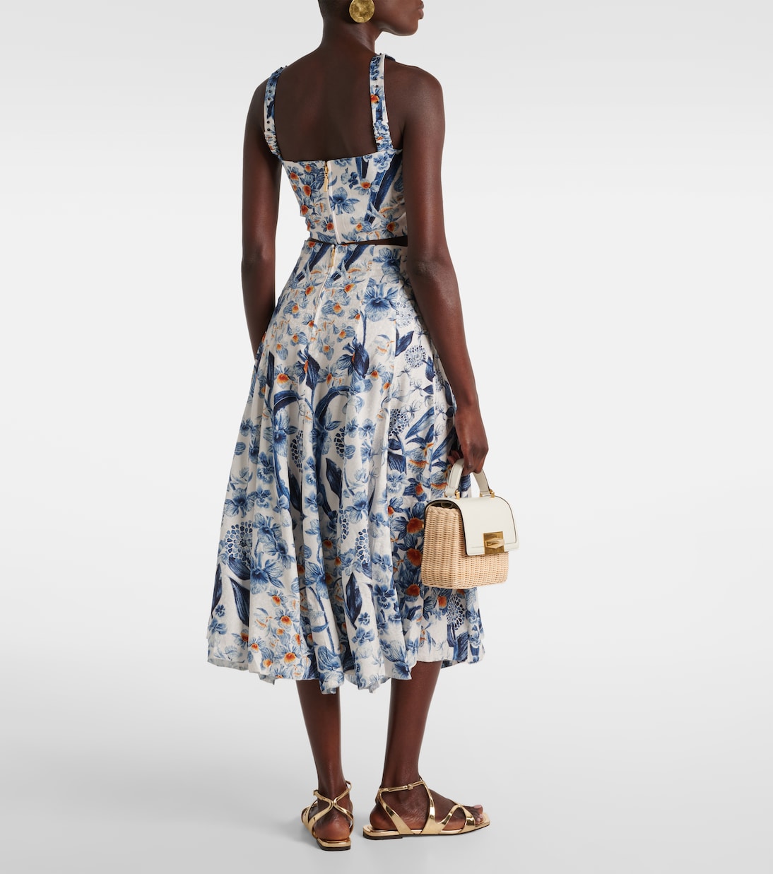 Cropped-Top Cacao | Agua by Agua Bendita