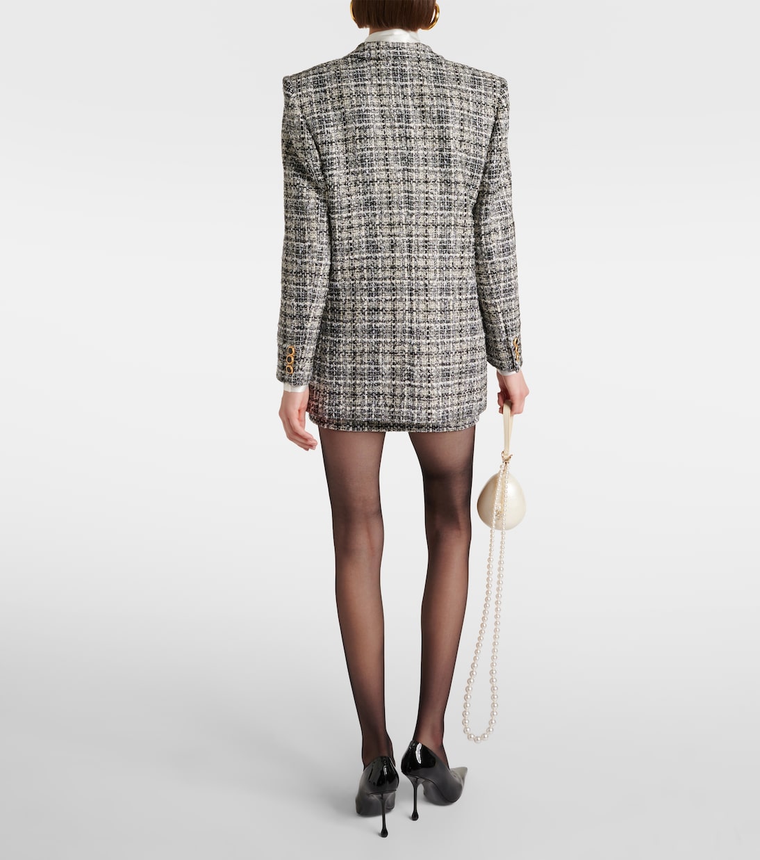 Blazer aus Tweed | Alessandra Rich