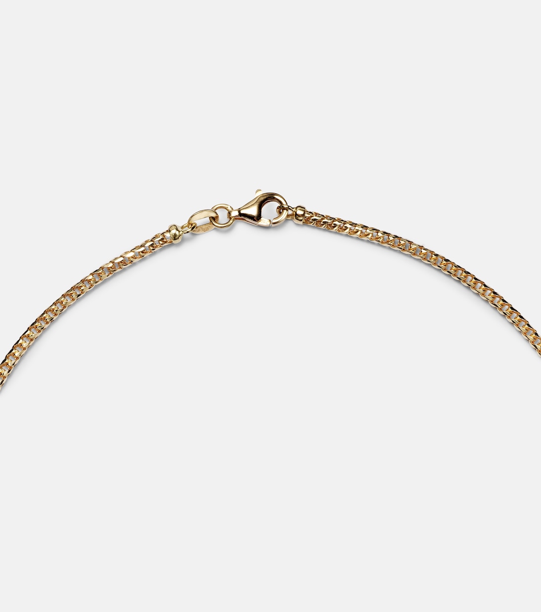 Collana Franco in oro 18kt con diamanti | Anita Ko