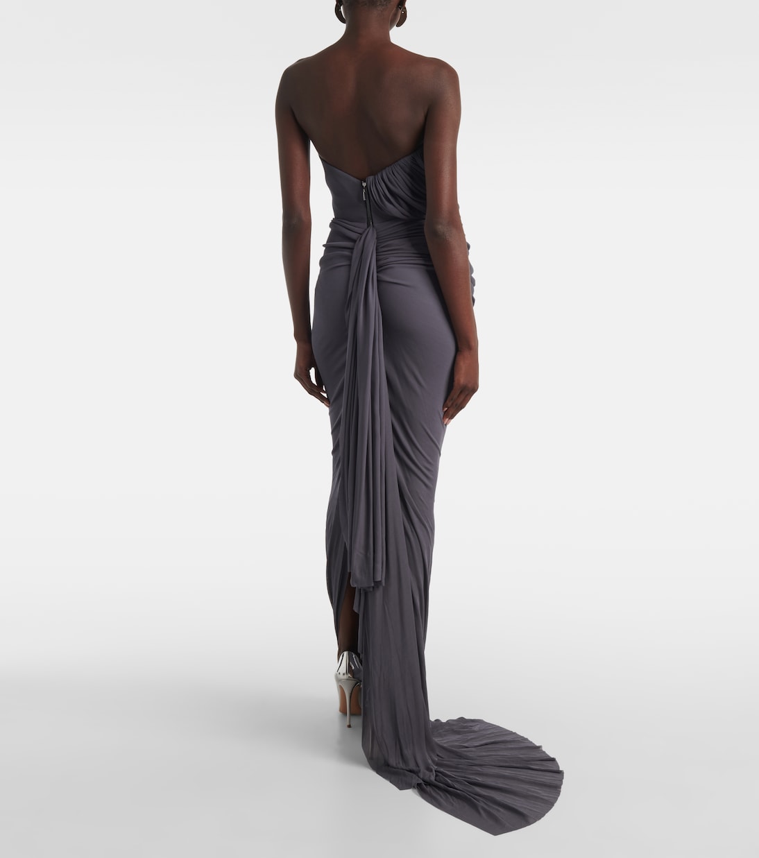Systema gathered jersey gown | Maticevski