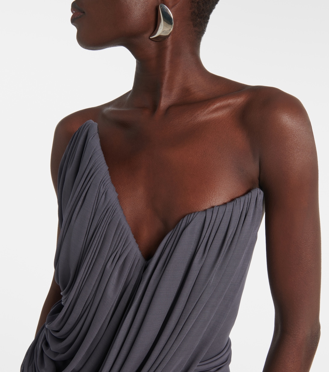 Systema gathered jersey gown | Maticevski