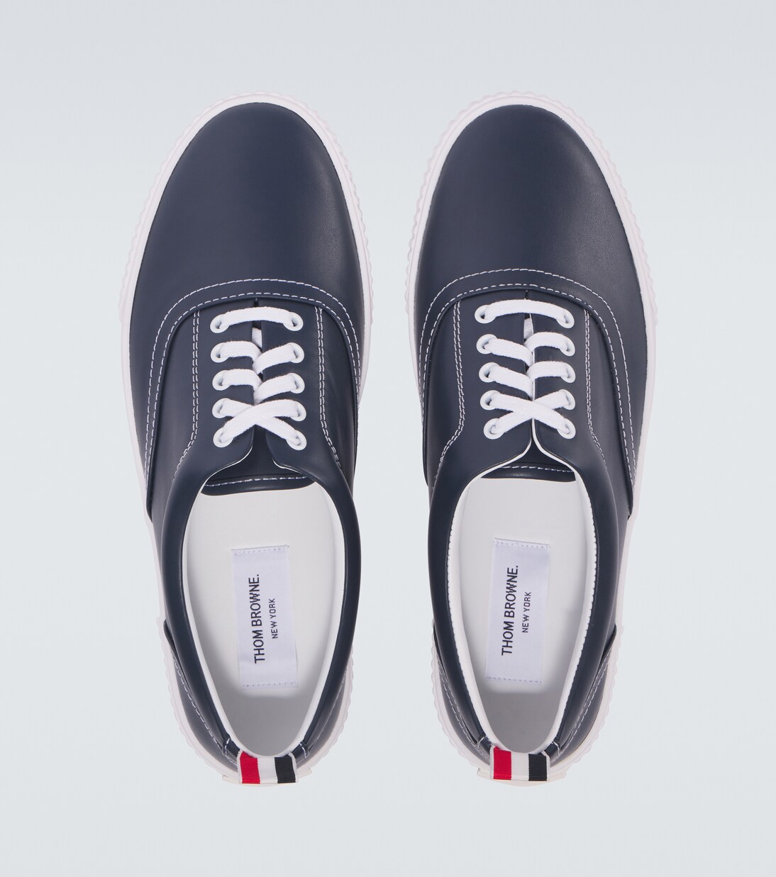 Heritage leather sneakers | Thom Browne