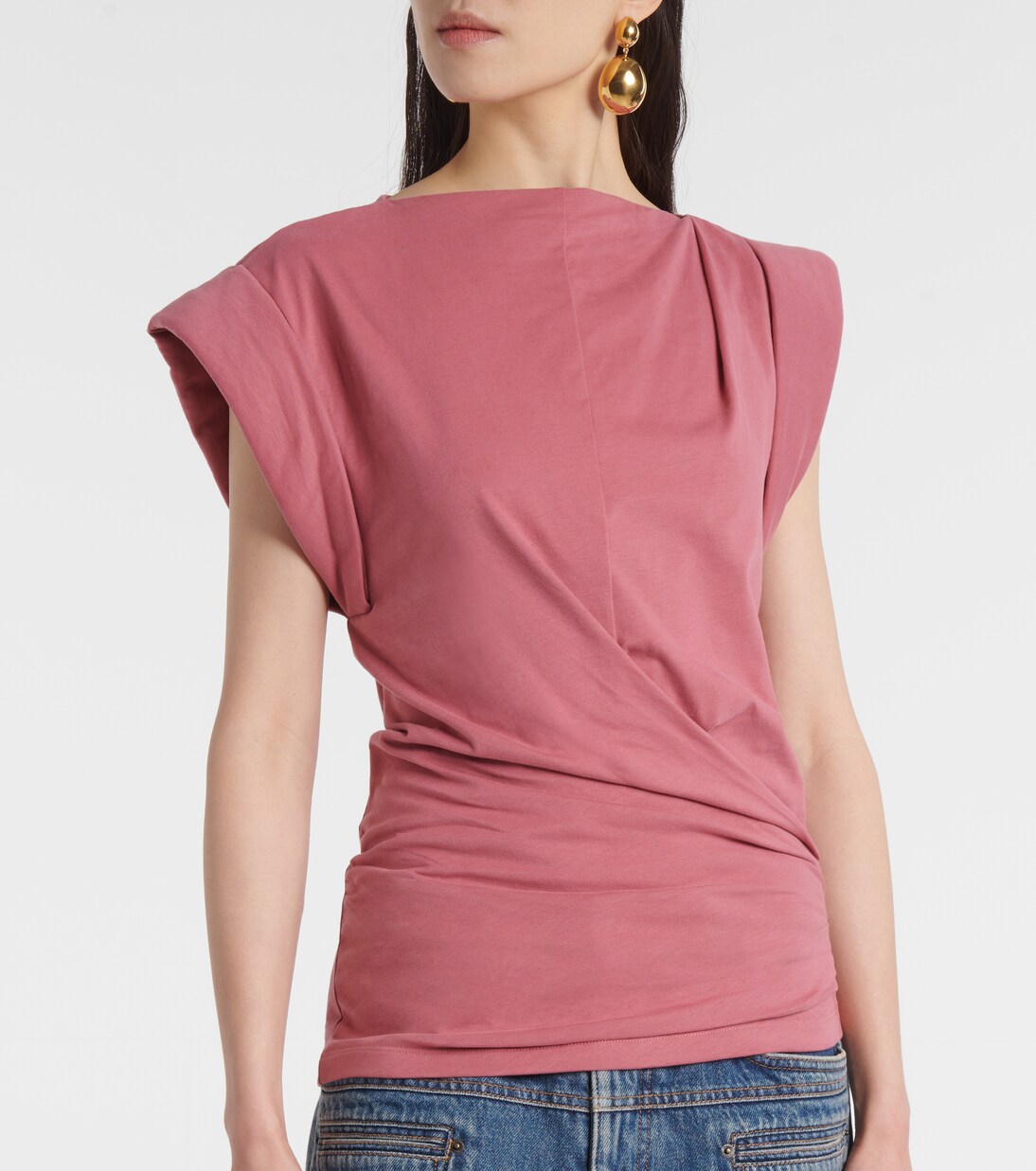 Top Maisan aus Baumwoll-Jersey | Isabel Marant