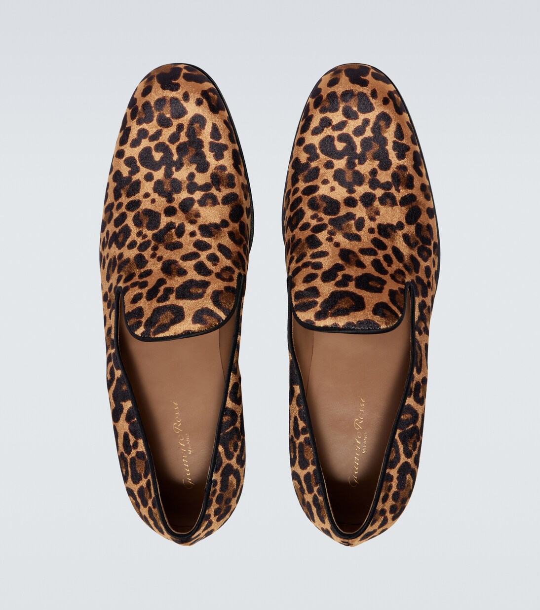 Leopard-print loafers | Gianvito Rossi