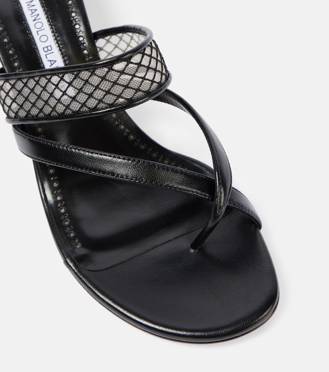 Sandalen Sulna 50 aus Leder | Manolo Blahnik