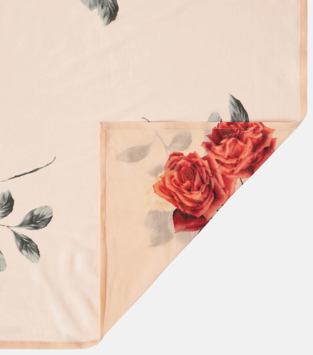 Foulard in misto seta con stampa | Magda Butrym