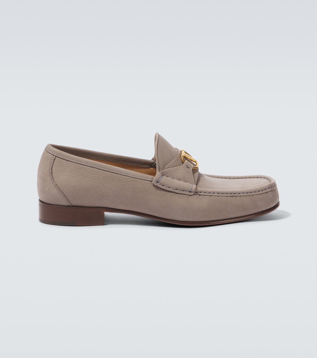 VLogo leather loafers | Valentino Garavani