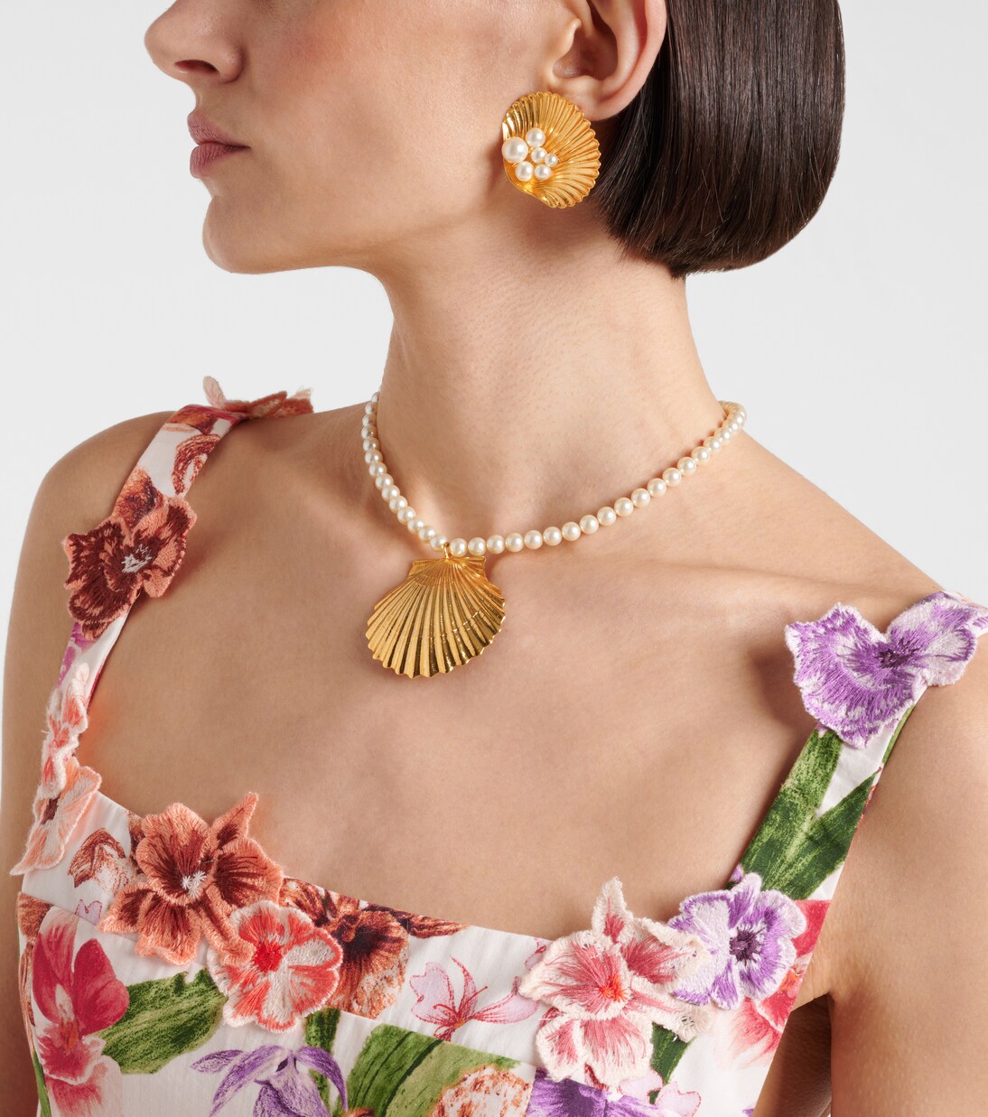 Collar Siren con perlas sintéticas | Jennifer Behr