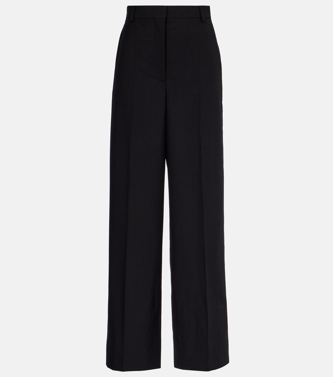 High-Rise-Hose aus Wolle | Stella McCartney