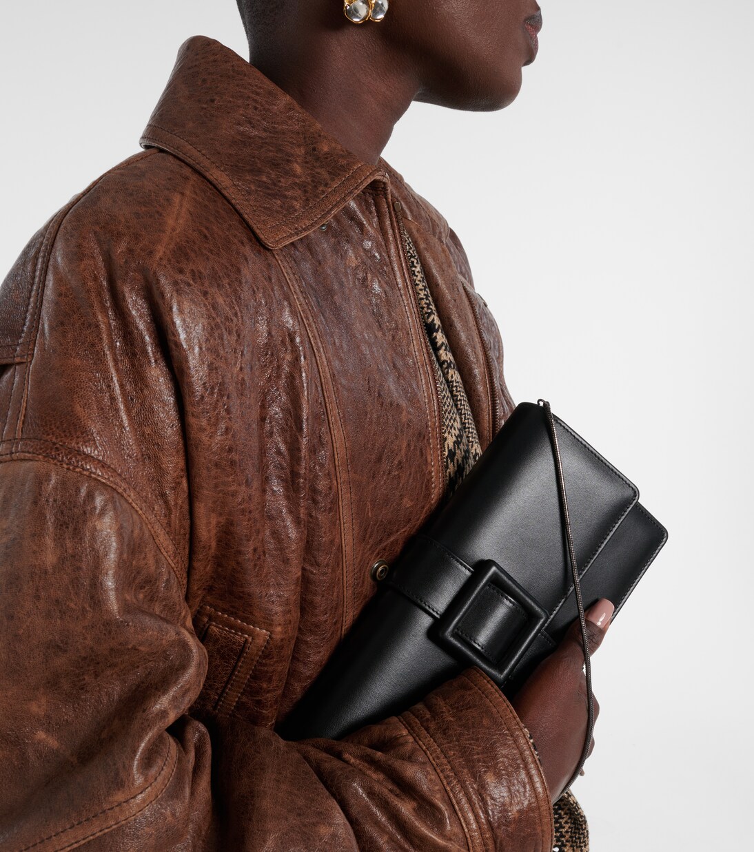 Maygot leather clutch | Manolo Blahnik