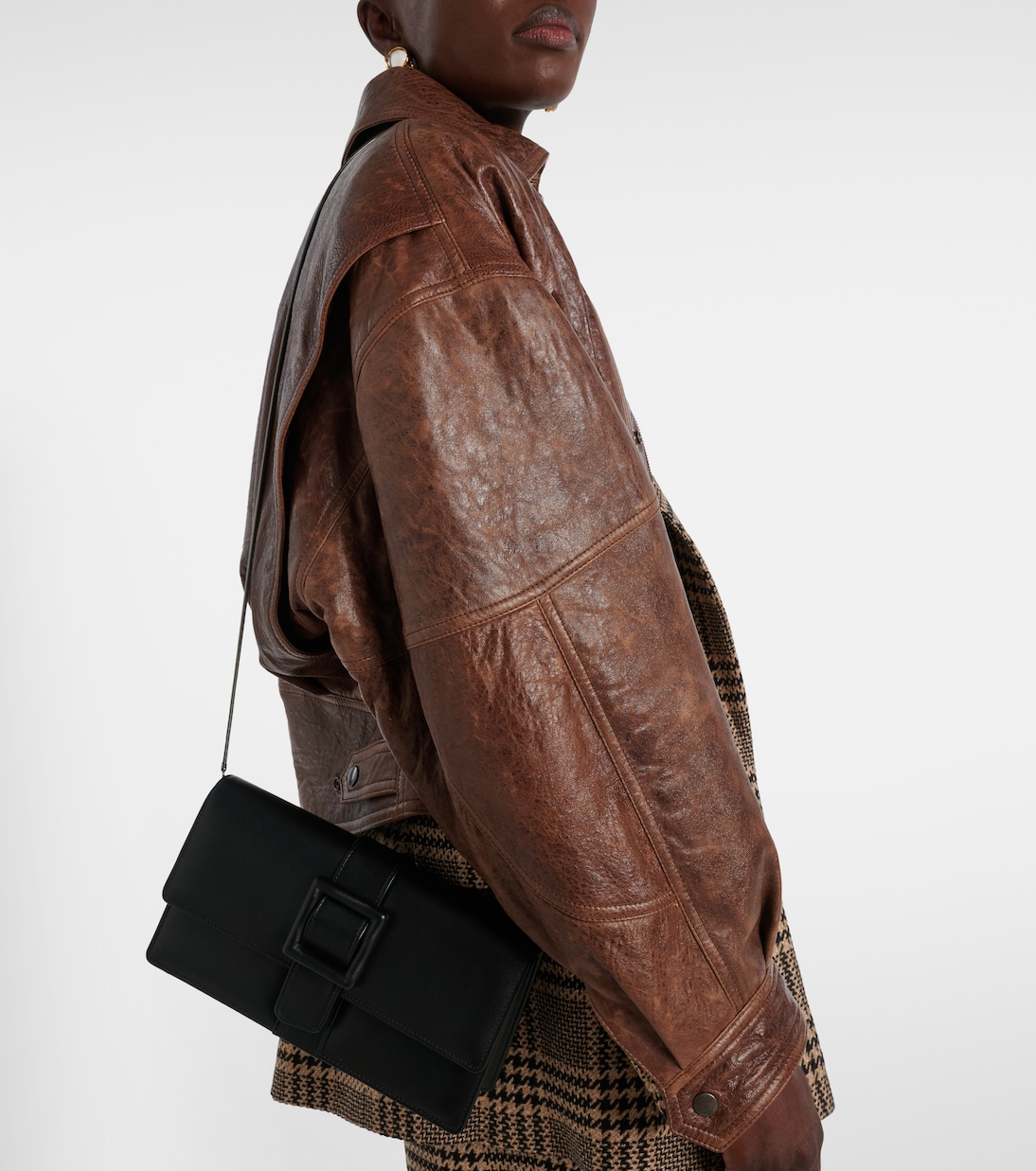 Maygot leather clutch | Manolo Blahnik