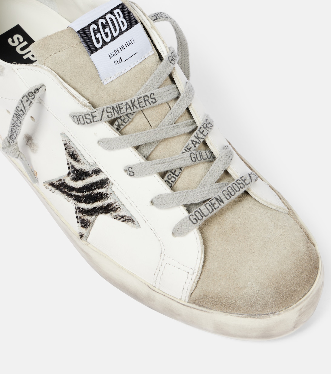 Super-Star leather sneakers | Golden Goose