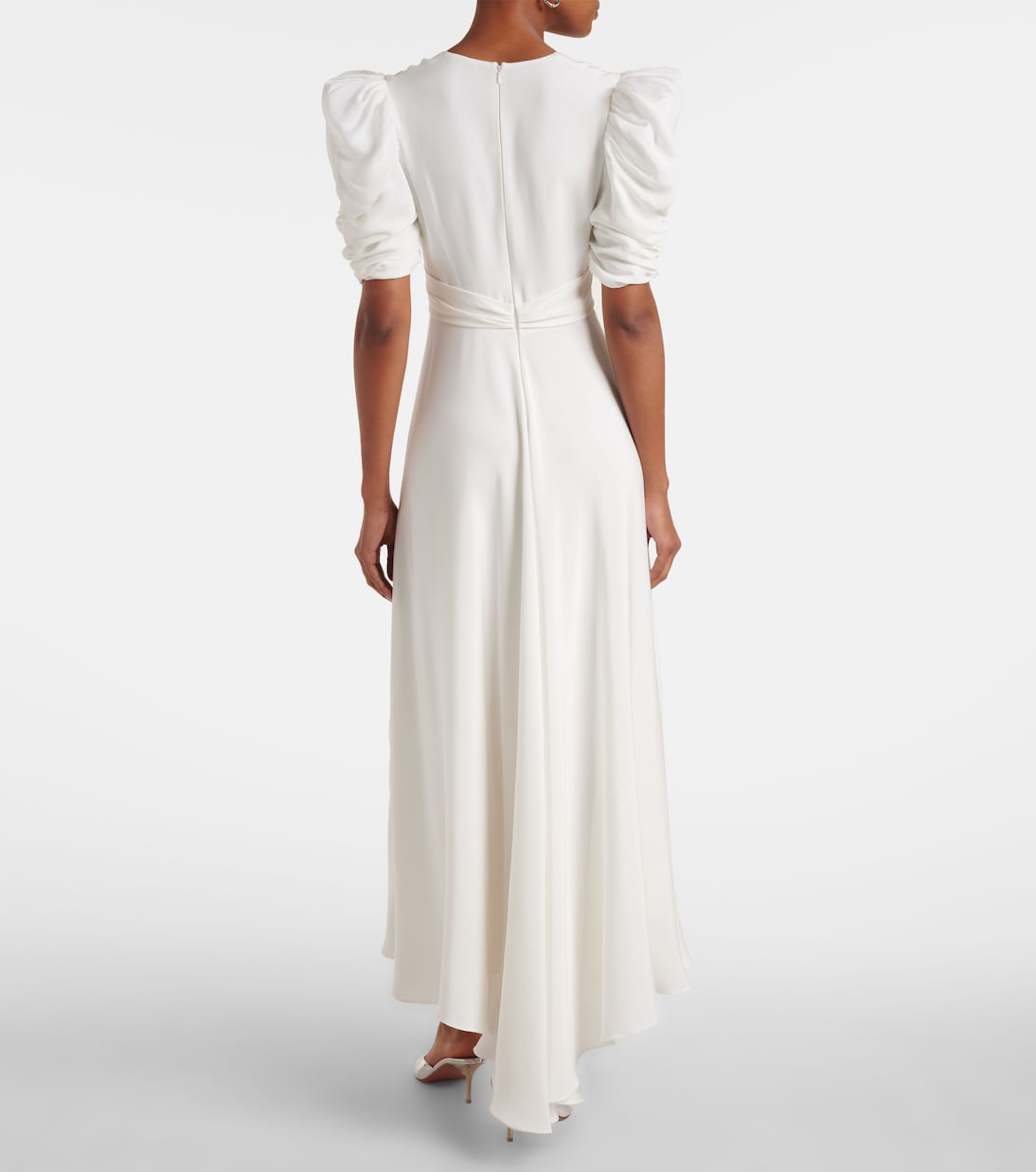 Robe aus Seiden-Crêpe | Rodarte