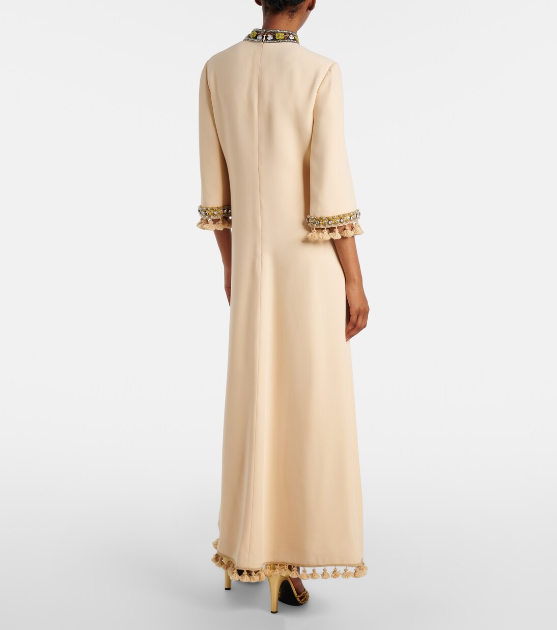 Cady Couture embellished silk gown | Valentino