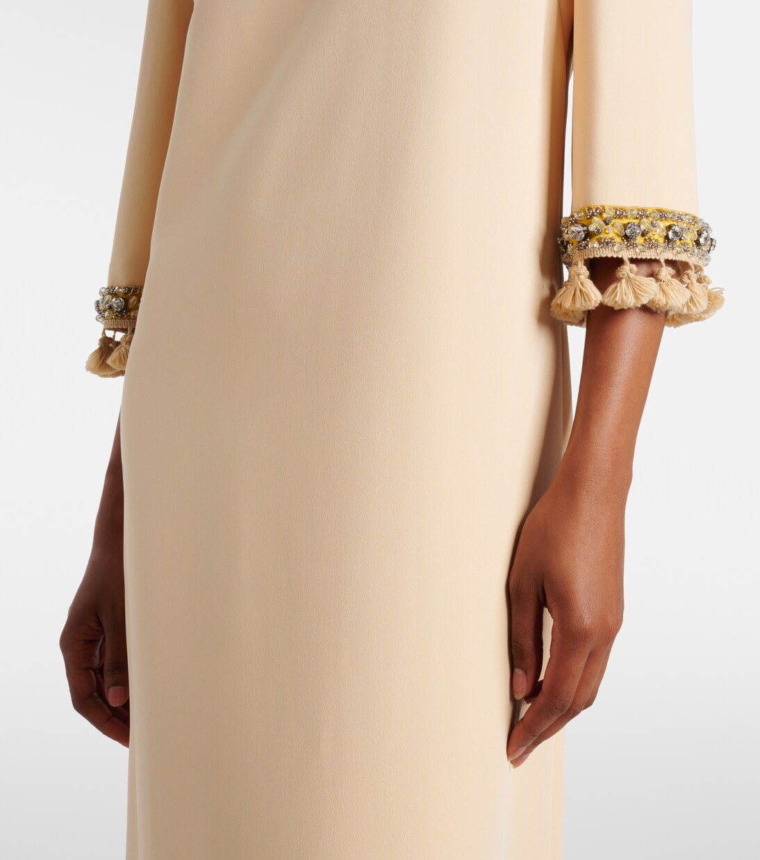 Cady Couture embellished silk gown | Valentino