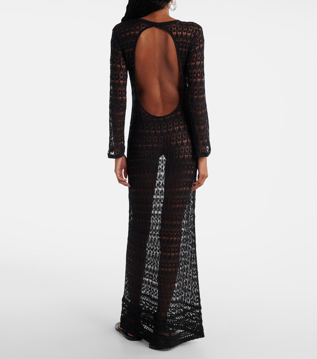 Abito lungo Paloma in crochet di misto cotone | Isabel Marant