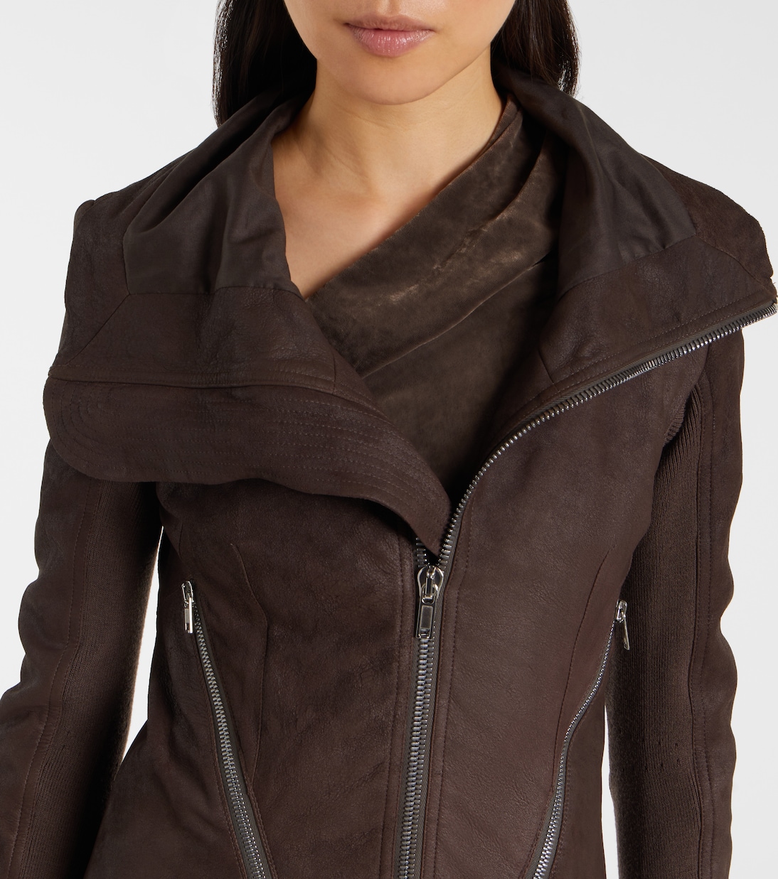 Leather jacket | Rick Owens