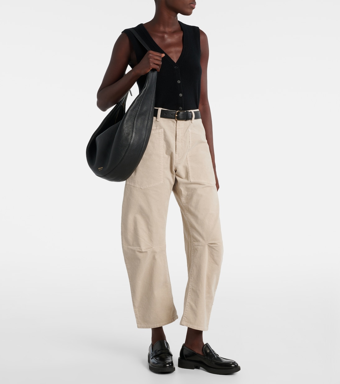 Pantalon chino Shon en coton mélangé | Nili Lotan