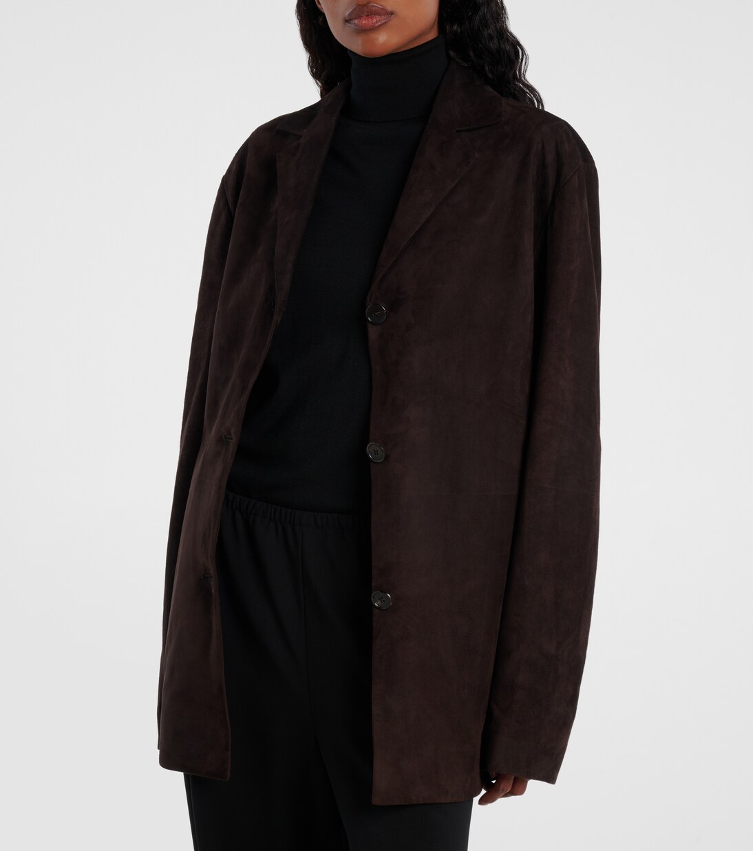 Fabian suede jacket | The Row