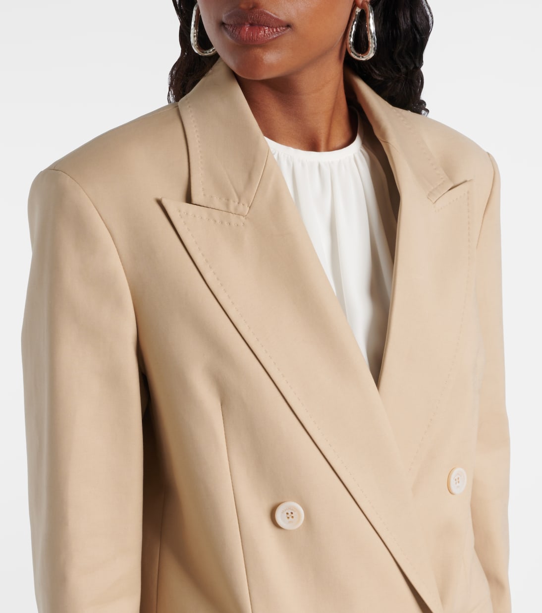 Blazer Suez aus einem Baumwollgemisch | Max Mara