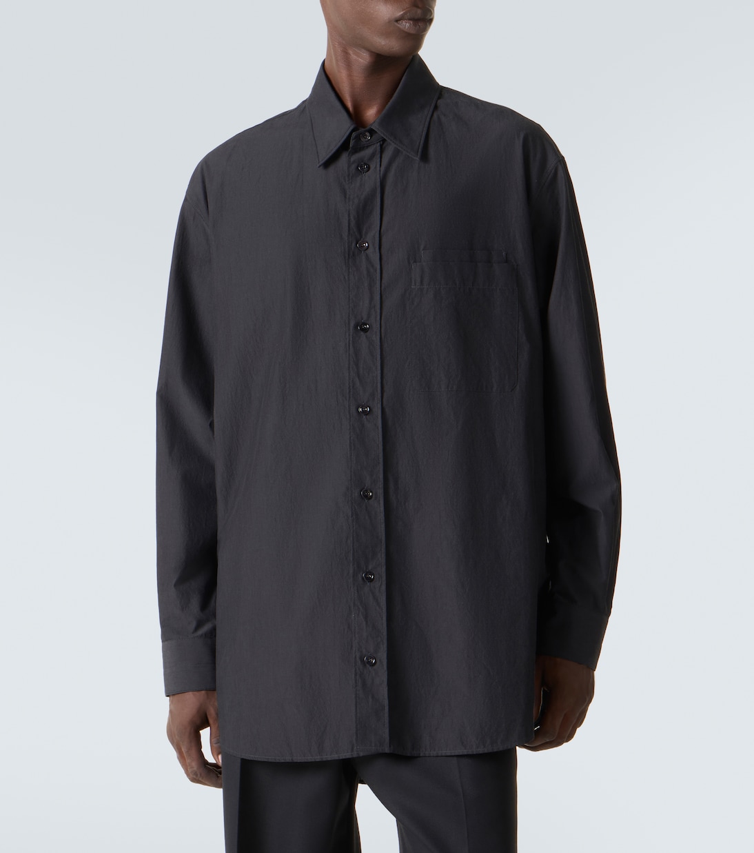Cotton crêpe shirt | Lemaire