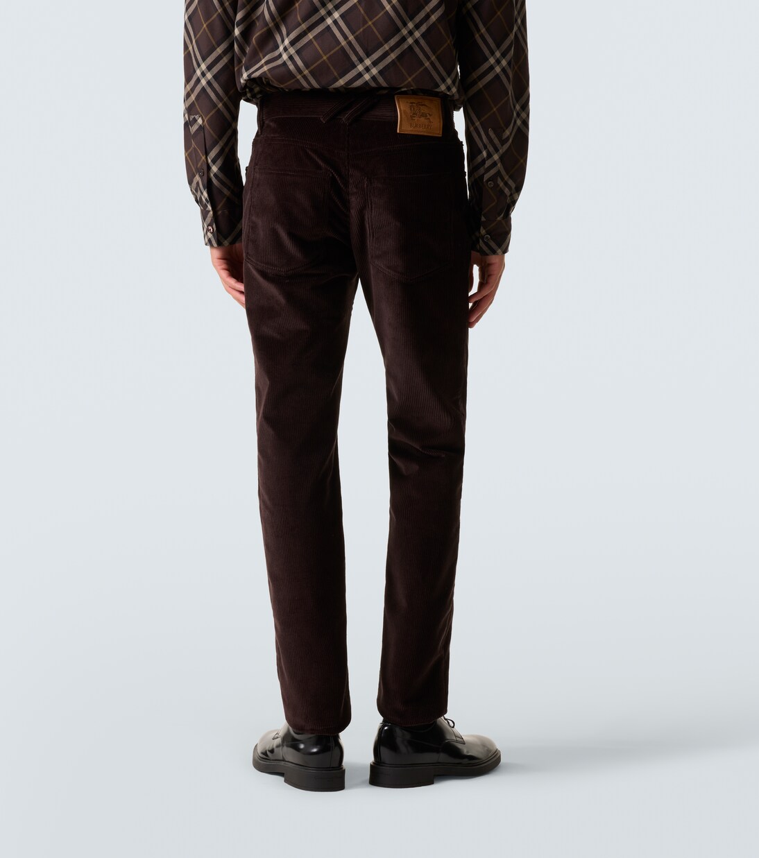 Cotton corduroy slim pants | Burberry